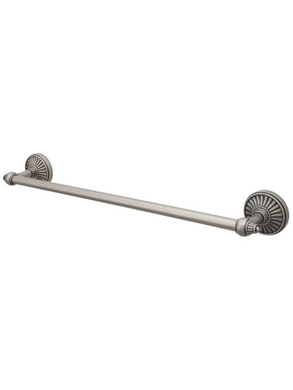30 inch Tuscany Towel Bar in Antique Pewter.